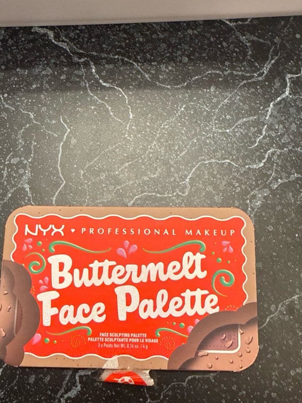NYX Buttermelt Face Palette — Red & Brown Accents